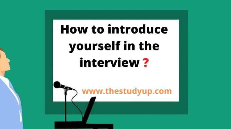How to introduce yourself in the interview