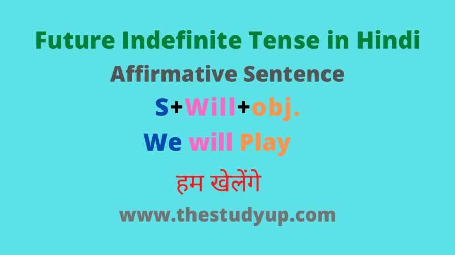 future indefinite tense in hindi