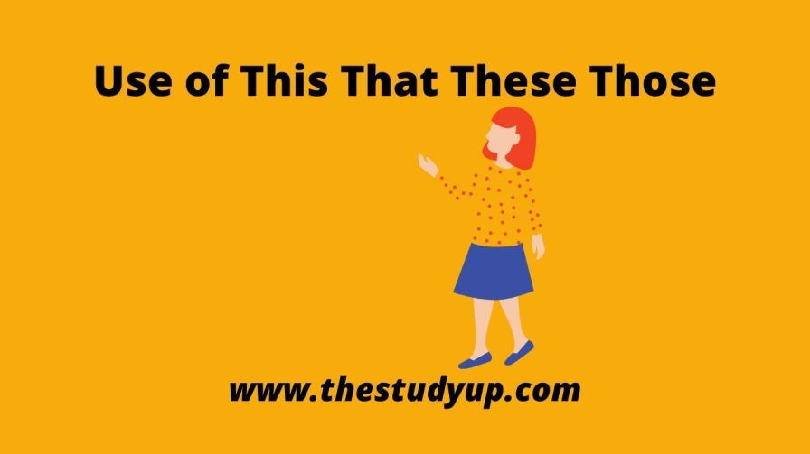 this that these those